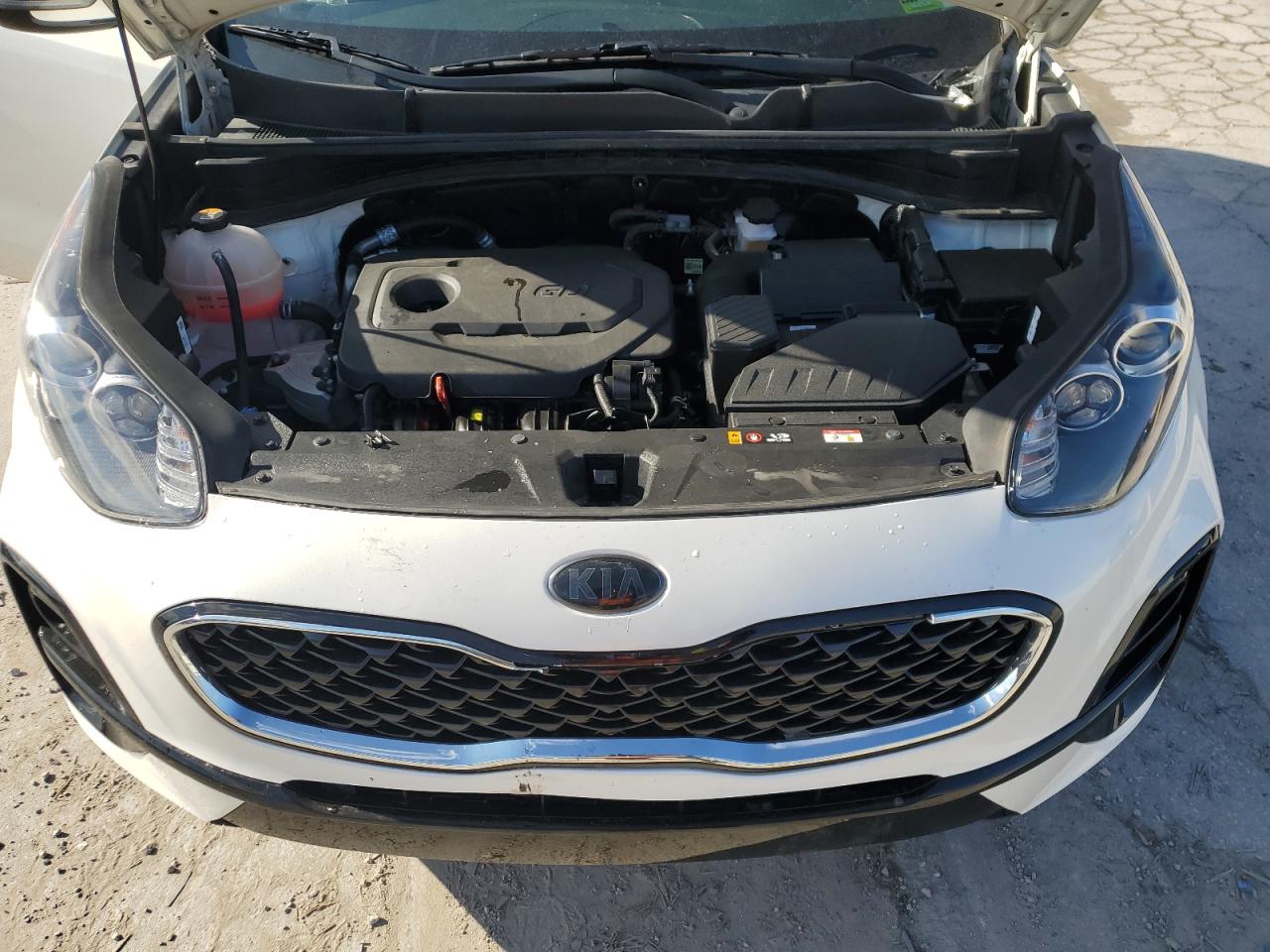 2022 KIA Sportage VIN KNDP6CAC7N7950894 Copart auction photo, side / front end damage thumbnail 13