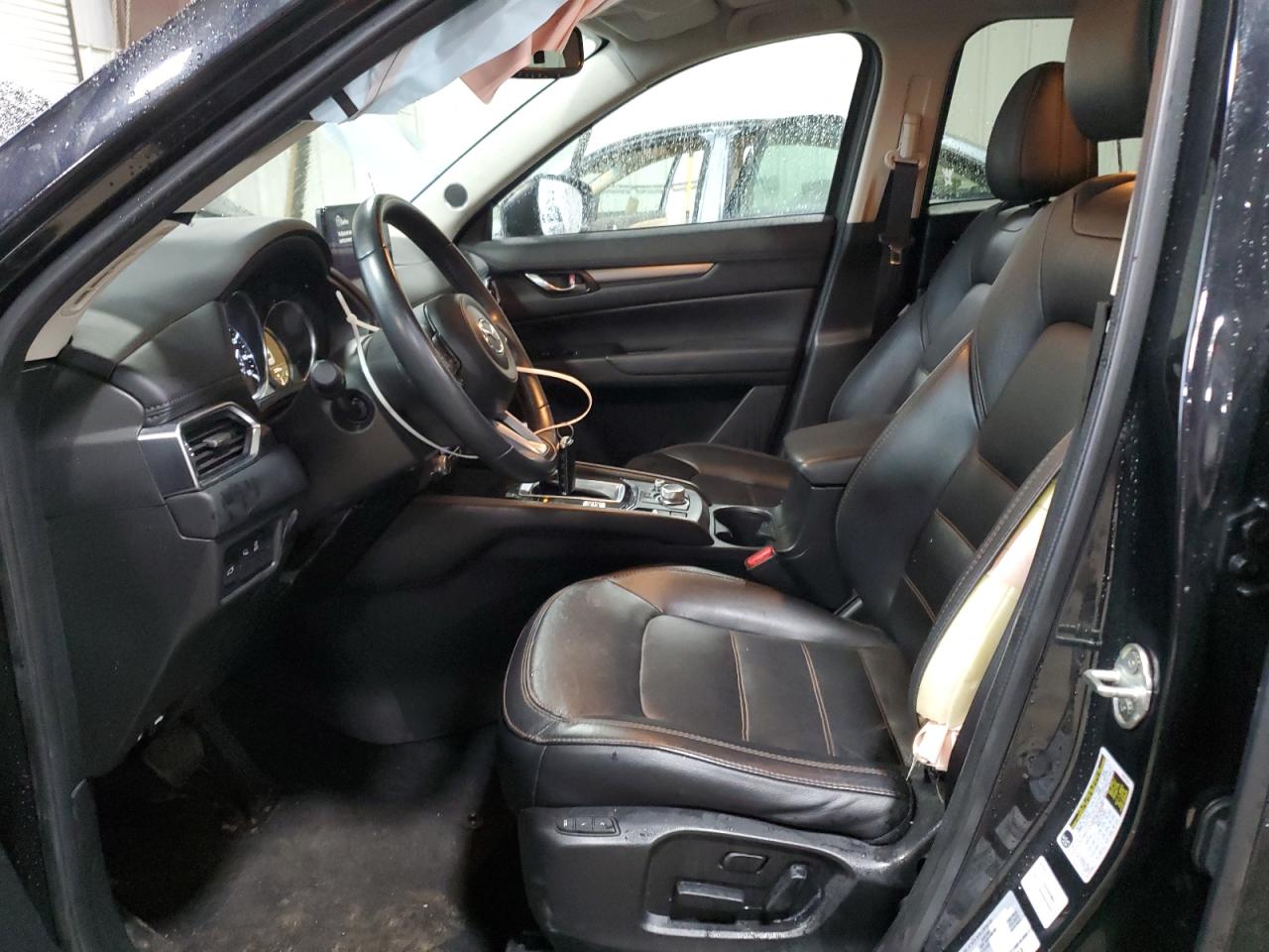 2021 Mazda CX-5 VIN JM3KFBCM6M1348880 Copart auction photo, side damage thumbnail 7
