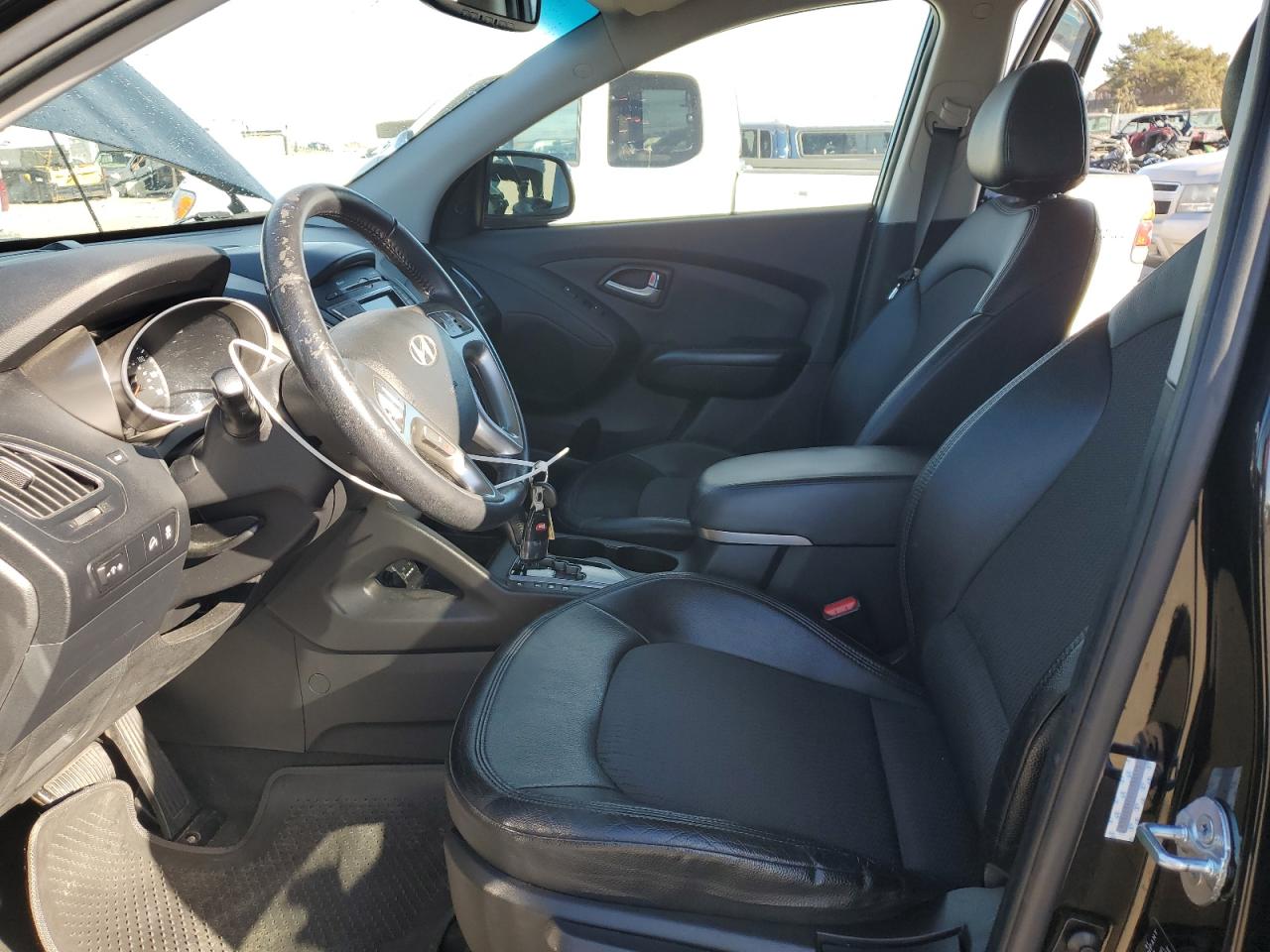 2012 Hyundai Tucson VIN KM8JU3AC6CU386113 Copart auction photo, side damage thumbnail 7