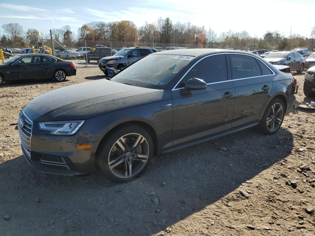 2017 Audi A4 VIN WAUENAF46HN012544