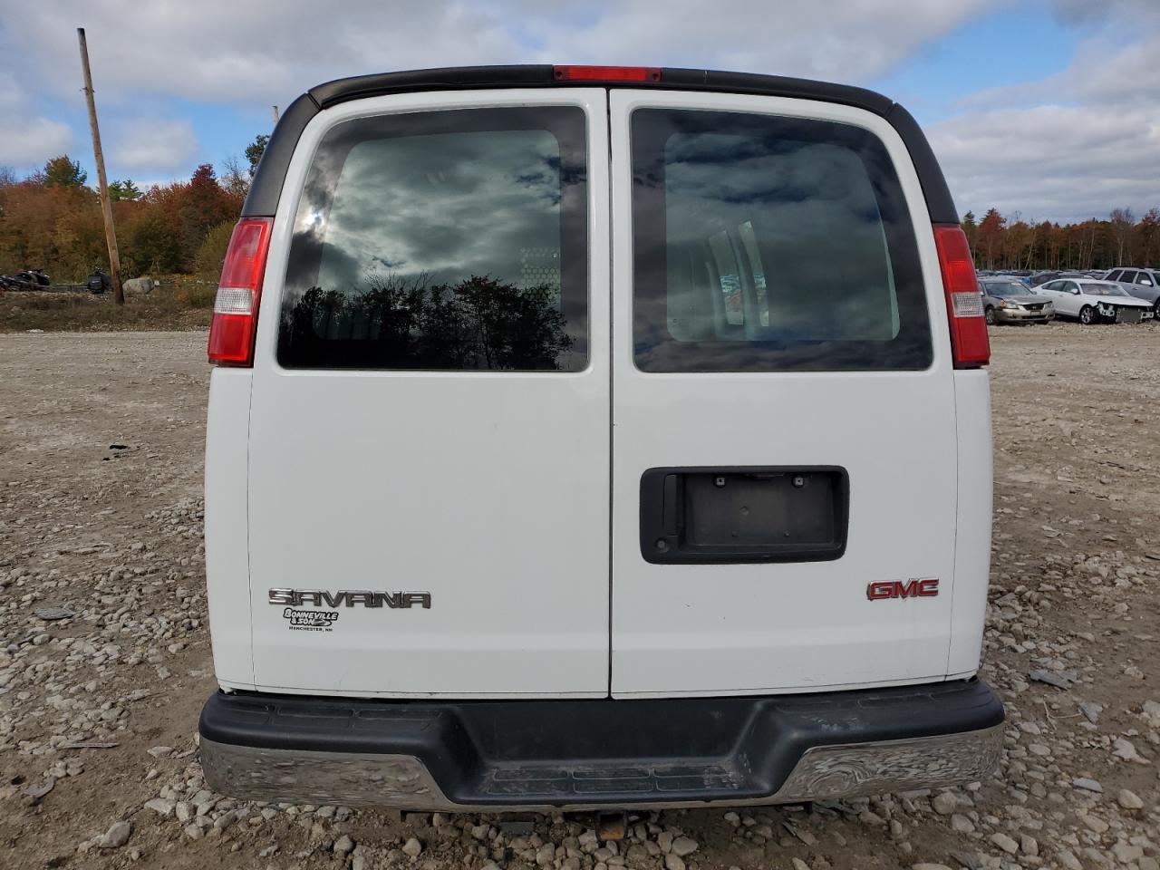 2017 GMC Savana VIN 1GTW7AFF5H1911275 Copart auction photo, front end damage thumbnail 6