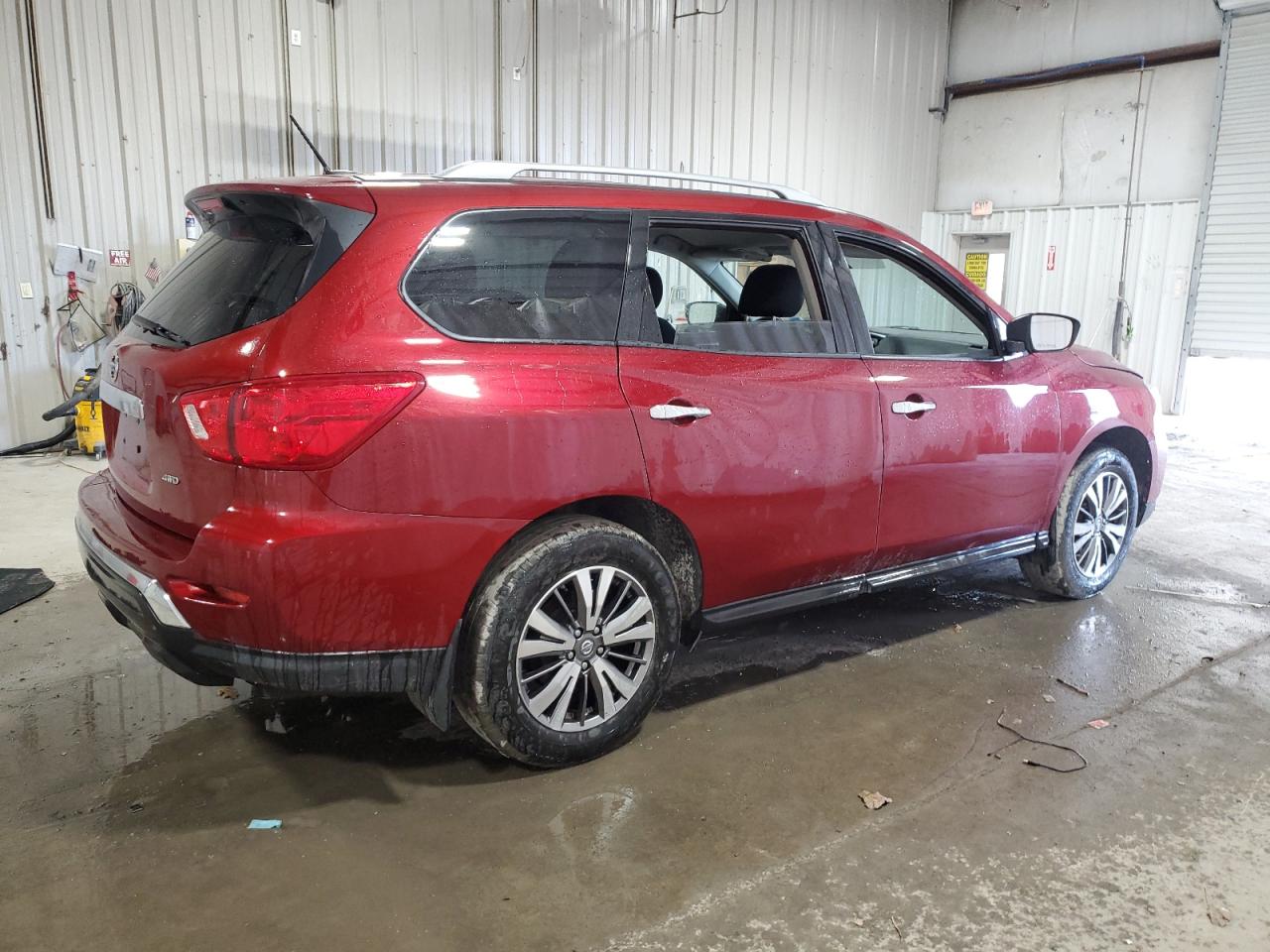 2018 Nissan Pathfinder VIN 5N1DR2MM2JC655496 Copart auction photo, rear end damage thumbnail 3