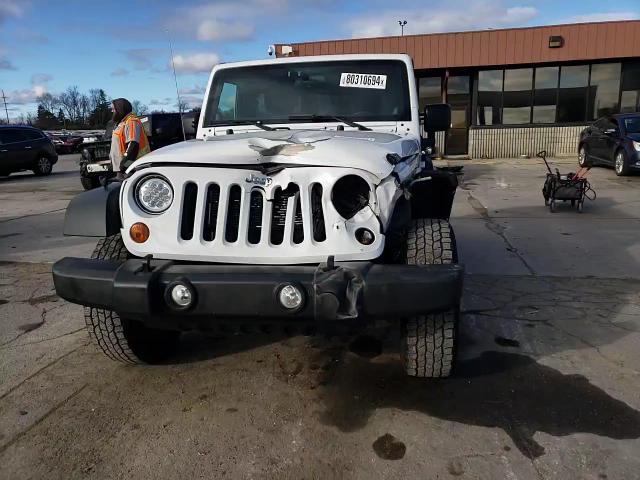2013 Jeep Wrangler VIN 1C4AJWAG3DL697006 Copart auction photo, front end / side damage thumbnail 11