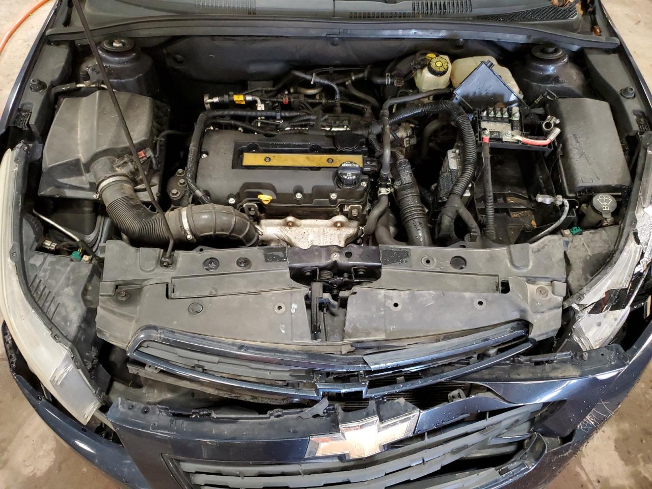 2013 Chevrolet Cruze VIN 1G1PC5SB4D7304990 Copart auction photo, front end / side damage thumbnail 11