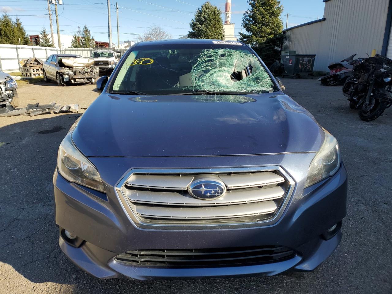 2016 Subaru Legacy VIN 4S3BNBN65G3055376 Copart auction photo, side damage thumbnail 5