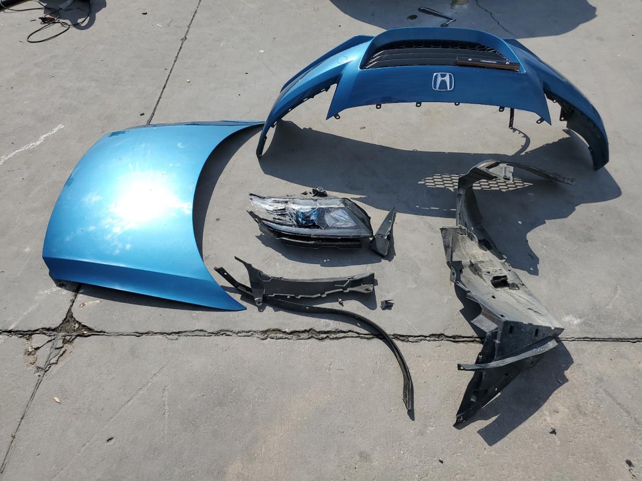 2012 Honda CR-Z VIN JHMZF1D42CS004521 Copart auction photo, side / front end damage thumbnail 12