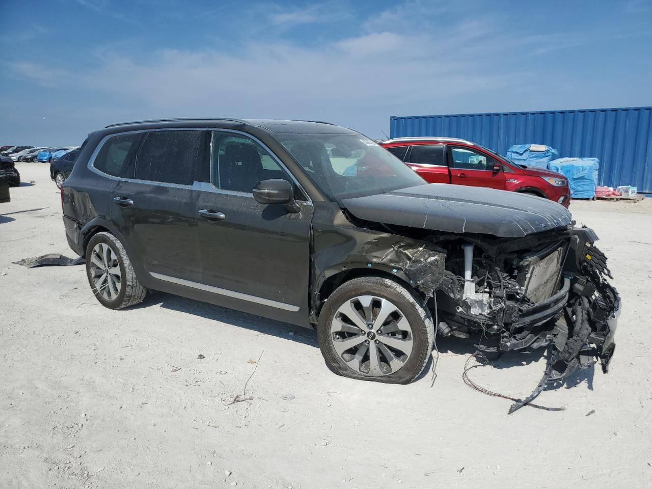 2020 KIA Telluride VIN 5XYP64HC3LG024195 Copart auction photo, front end damage thumbnail 4