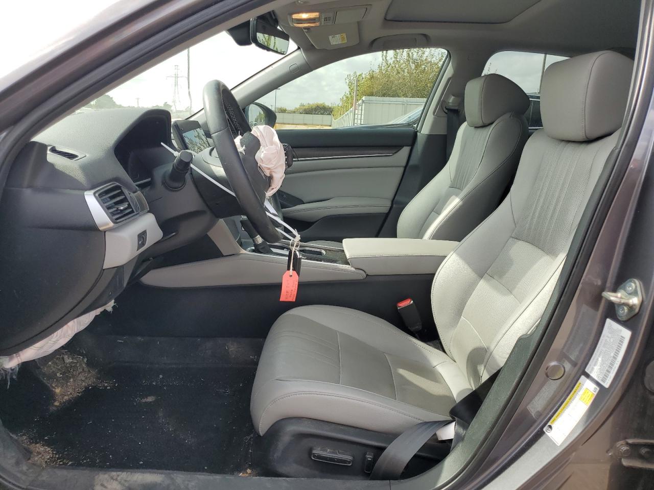 2019 Honda Accord VIN 1HGCV1F54KA110748 Copart auction photo, front end / minor dent/scratches damage thumbnail 7