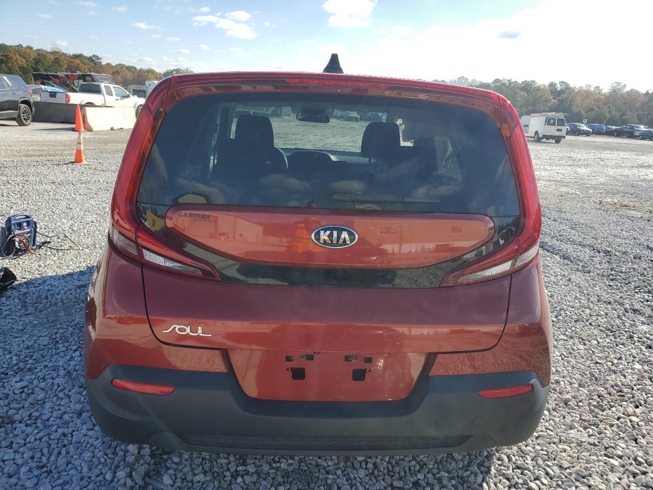 2020 KIA Soul VIN KNDJ23AU6L7083933 Copart auction photo, front end / side damage thumbnail 6