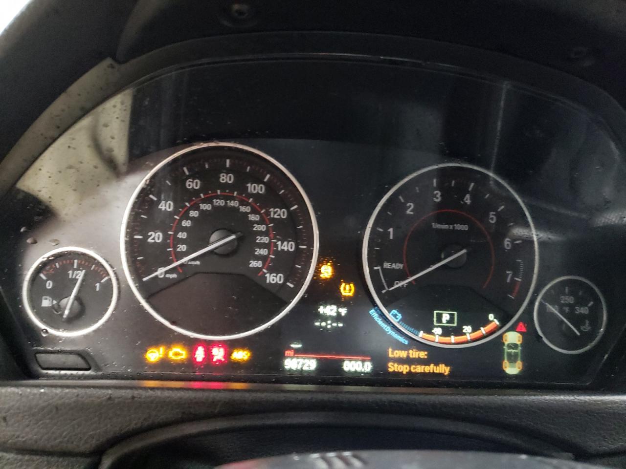2014 BMW 4er VIN WBA3T3C59EP737190 Copart auction photo, all over / undercarriage damage thumbnail 9