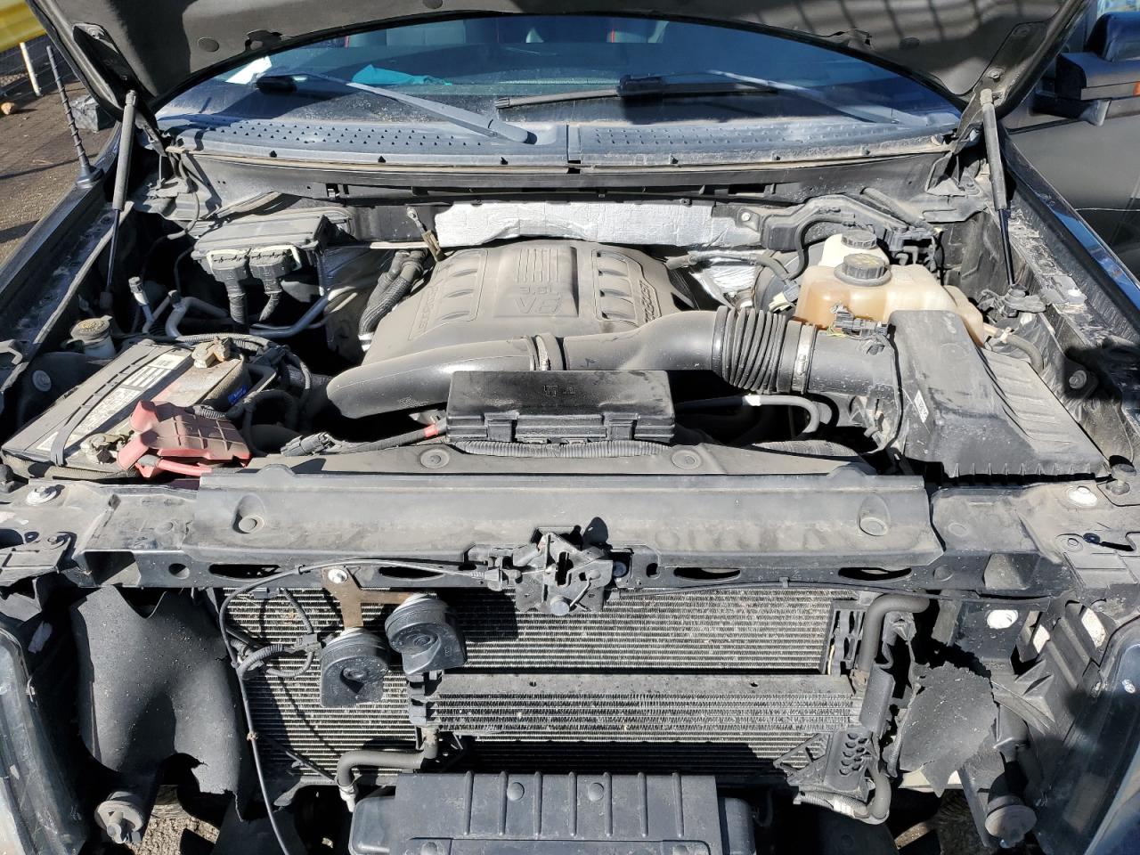 2013 Ford F-150 VIN 1FTFW1ET2DFC10717 Copart auction photo, vandalism damage thumbnail 11
