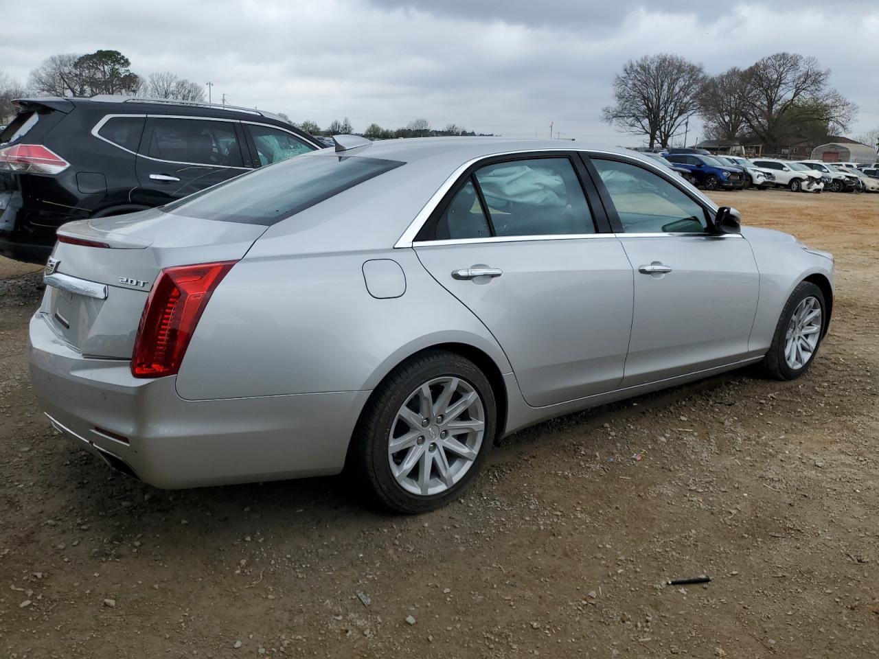 2016 Cadillac CTS VIN 1G6AP5SX0G0125794 Copart auction photo, rear end damage thumbnail 3