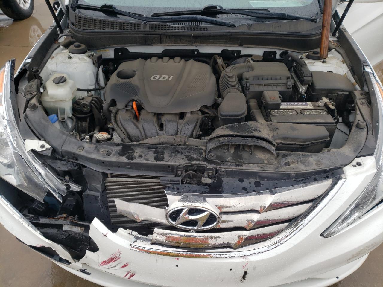 2013 Hyundai Sonata VIN 5NPEC4AC7DH636212 Copart auction photo, front end / minor dent/scratches damage thumbnail 11