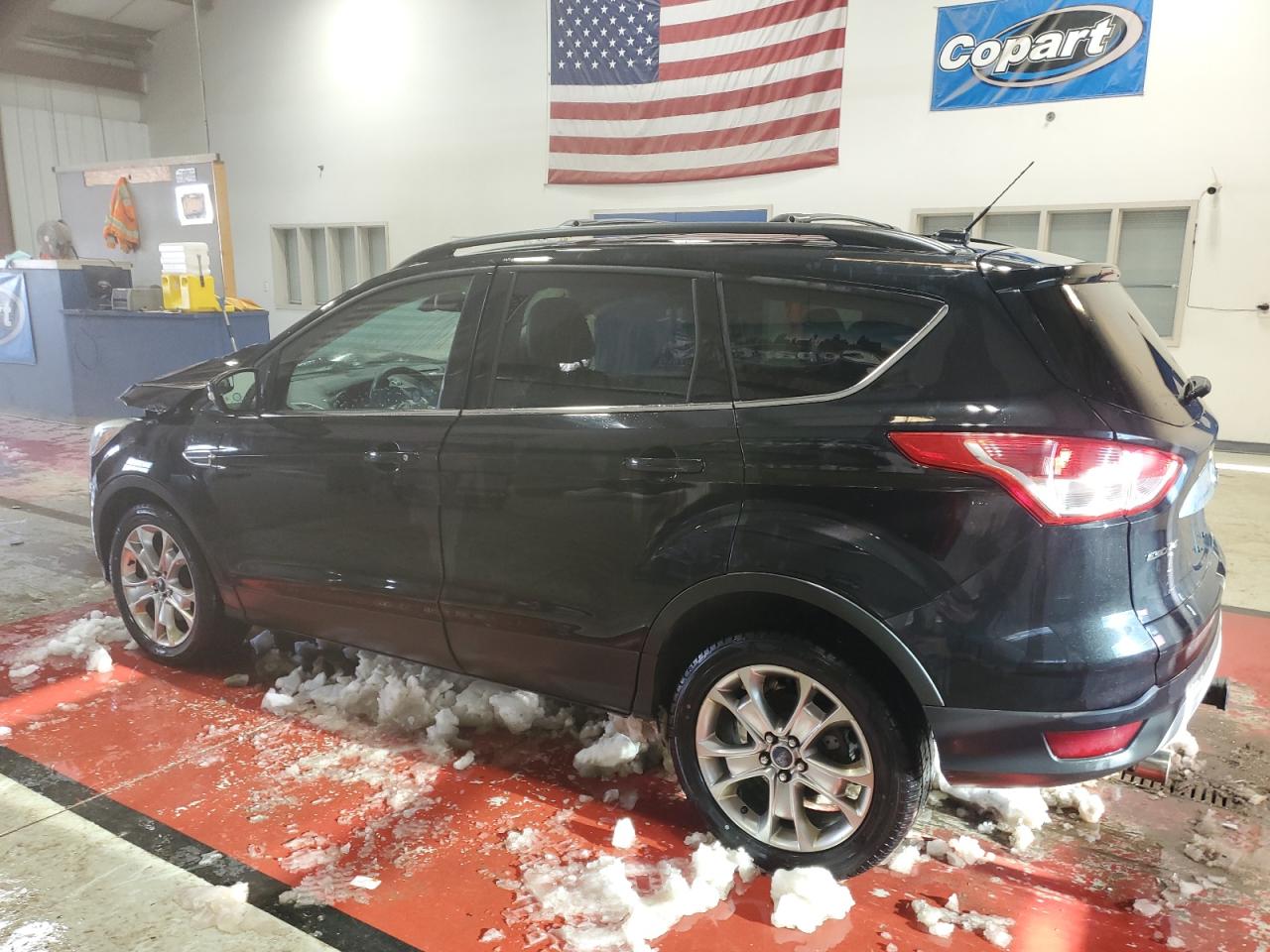 2013 Ford Escape VIN 1FMCU9H92DUA68853 Copart auction photo, front end damage thumbnail 2