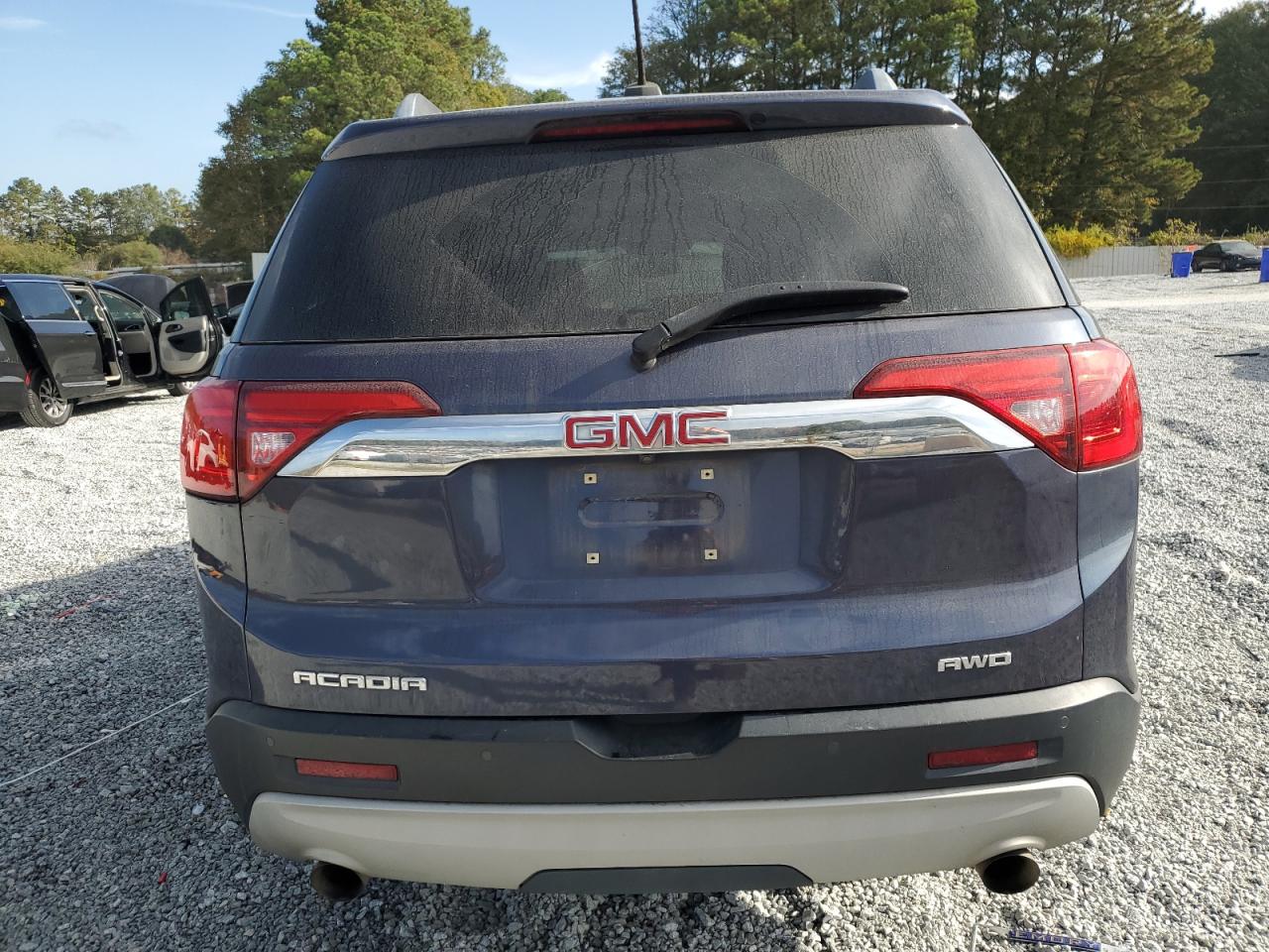 2019 GMC Acadia VIN 1GKKNULS7KZ231348 Copart auction photo, front end / rear end damage thumbnail 6