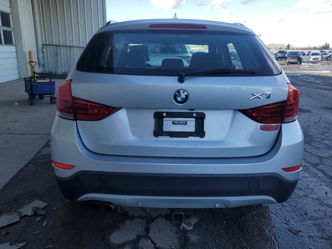 2014 BMW X1 VIN WBAVL1C55EVY15456 Copart auction photo, front end damage thumbnail 6