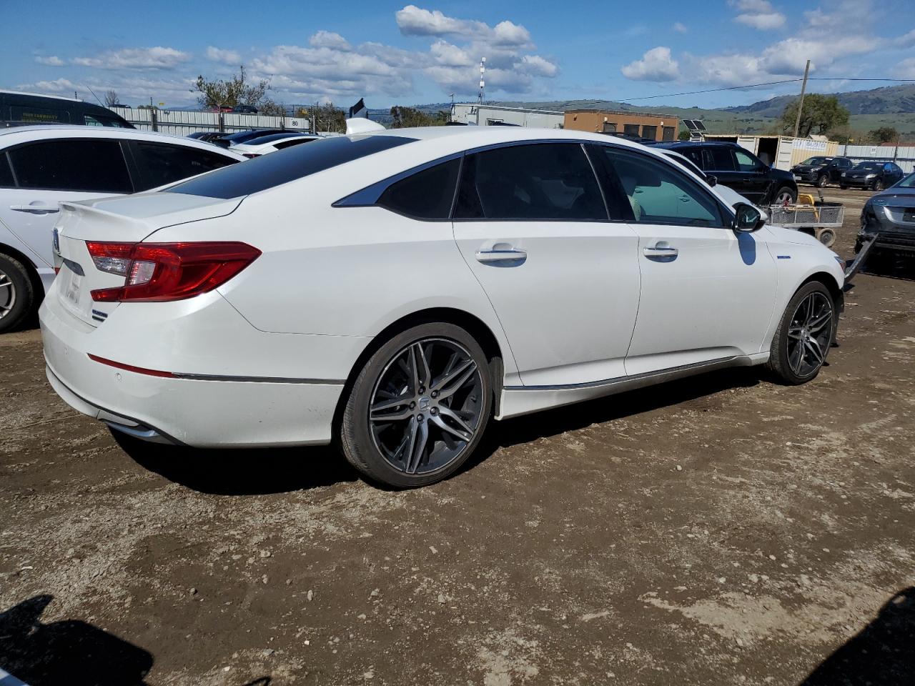 2022 Honda Accord VIN 1HGCV3F92NA025734 Copart auction photo, front end / undercarriage damage thumbnail 3