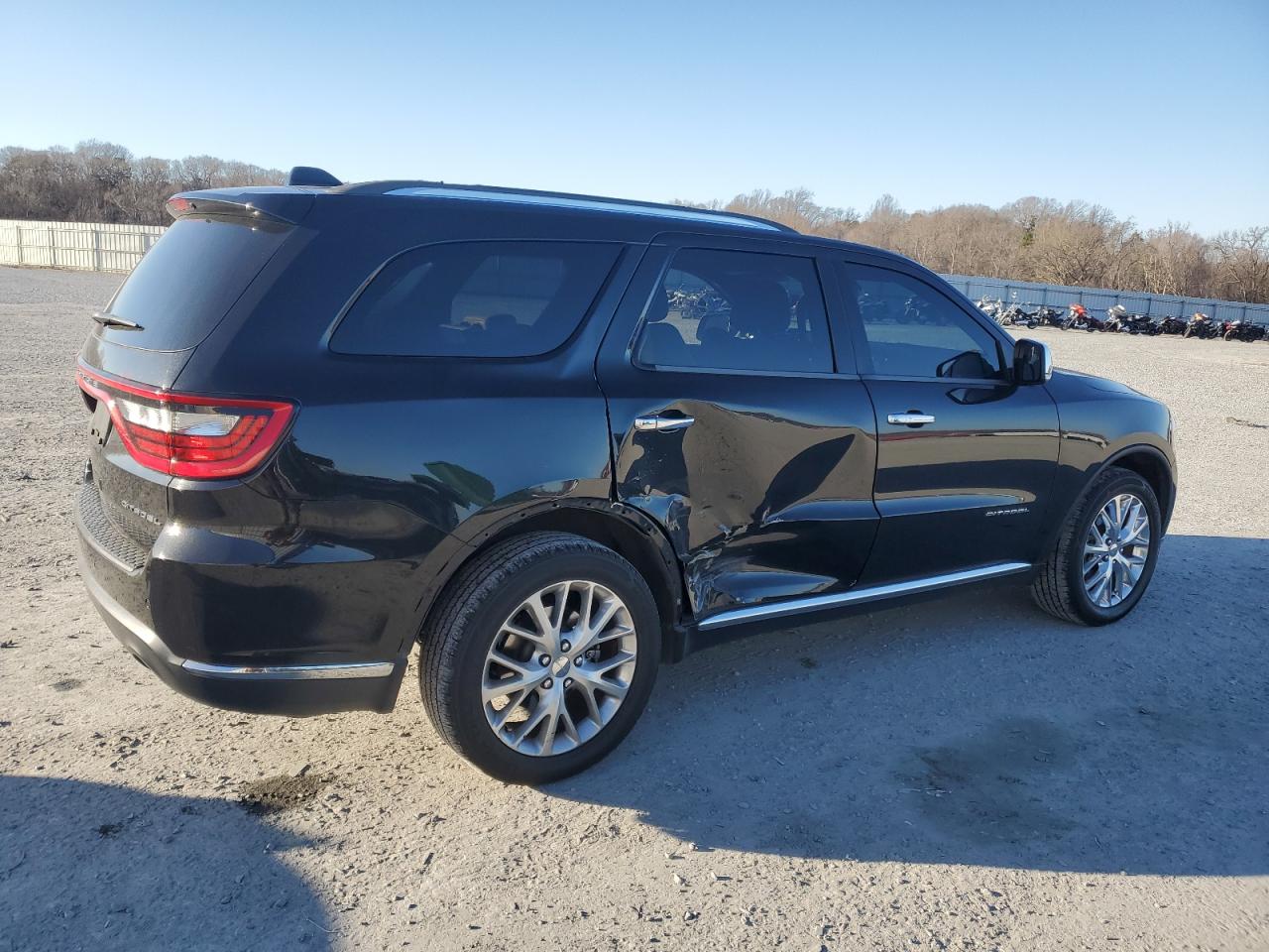 2015 Dodge Durango VIN 1C4RDJEG1FC156322 Copart auction photo, side / minor dent/scratches damage thumbnail 3