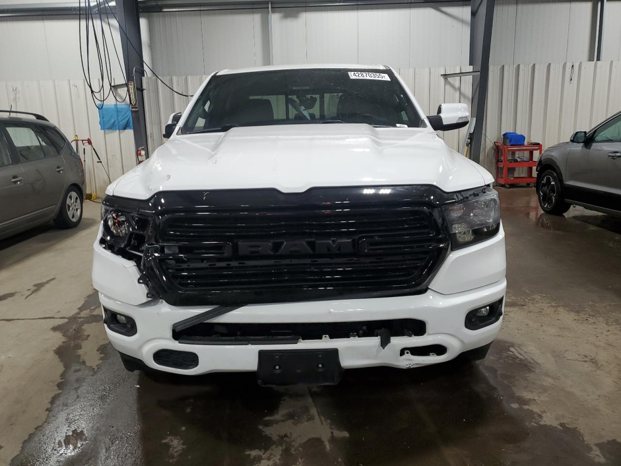 2020 RAM 1500 VIN 1C6SRFFT3LN380467 Copart auction photo, water/flood / side damage thumbnail 5