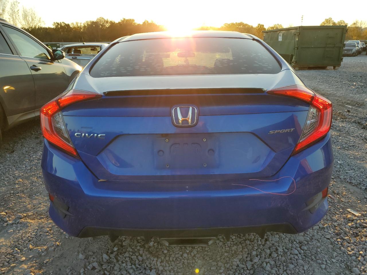 2019 Honda Civic VIN 19XFC2F89KE000812 Copart auction photo, front end damage thumbnail 6