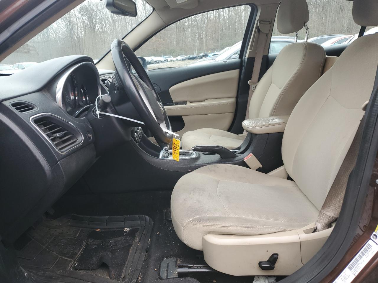 2012 Chrysler 200 VIN 1C3CCBBB9CN300341 Copart auction photo, rear end damage thumbnail 7