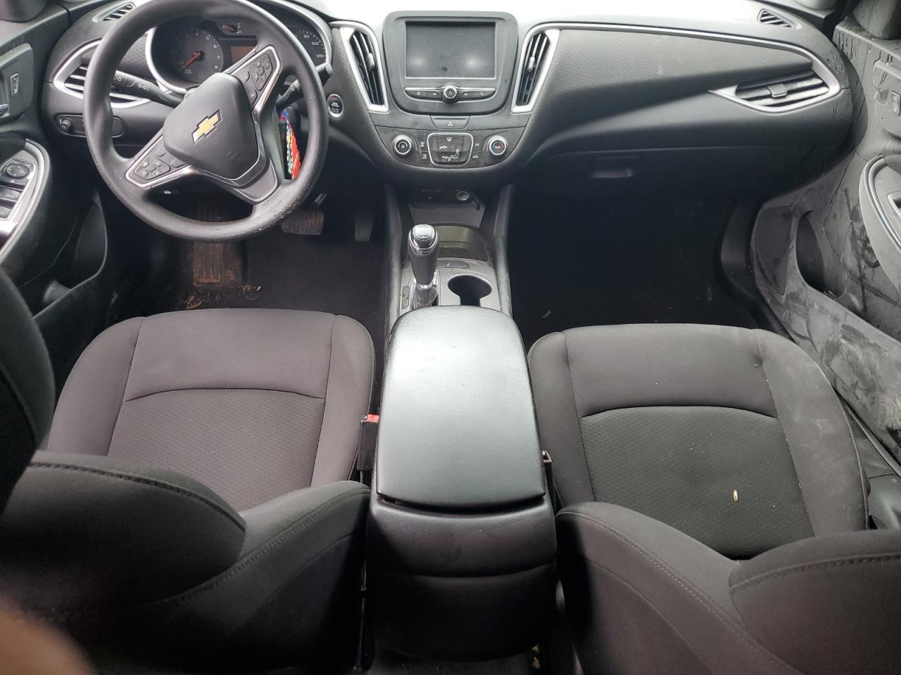 2017 Chevrolet Malibu VIN 1G1ZB5ST9HF197077 Copart auction photo, front end / side damage thumbnail 8