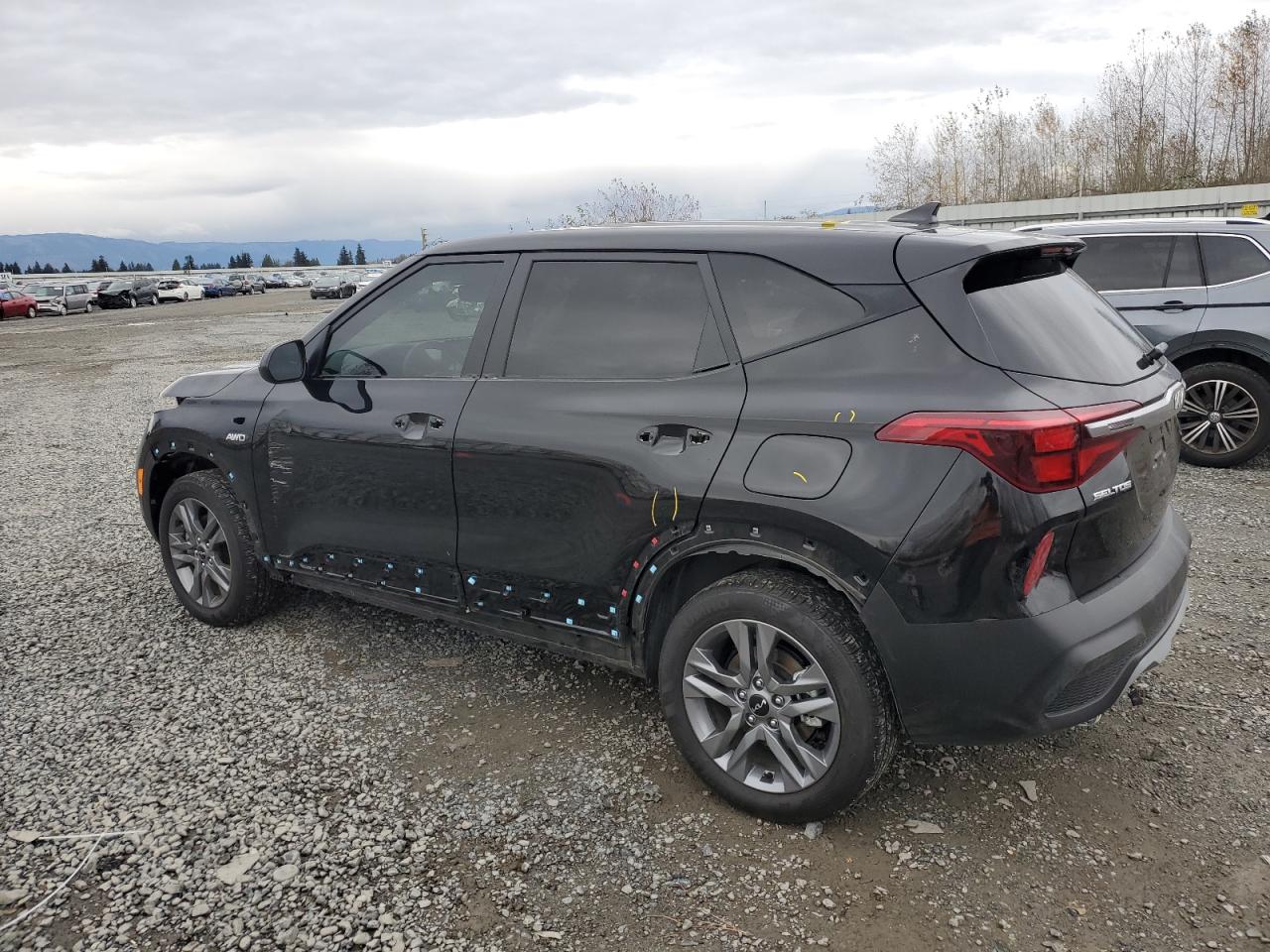 2022 KIA Seltos VIN KNDEPCAA9N7250216 Copart auction photo, partial repair / front end damage thumbnail 2
