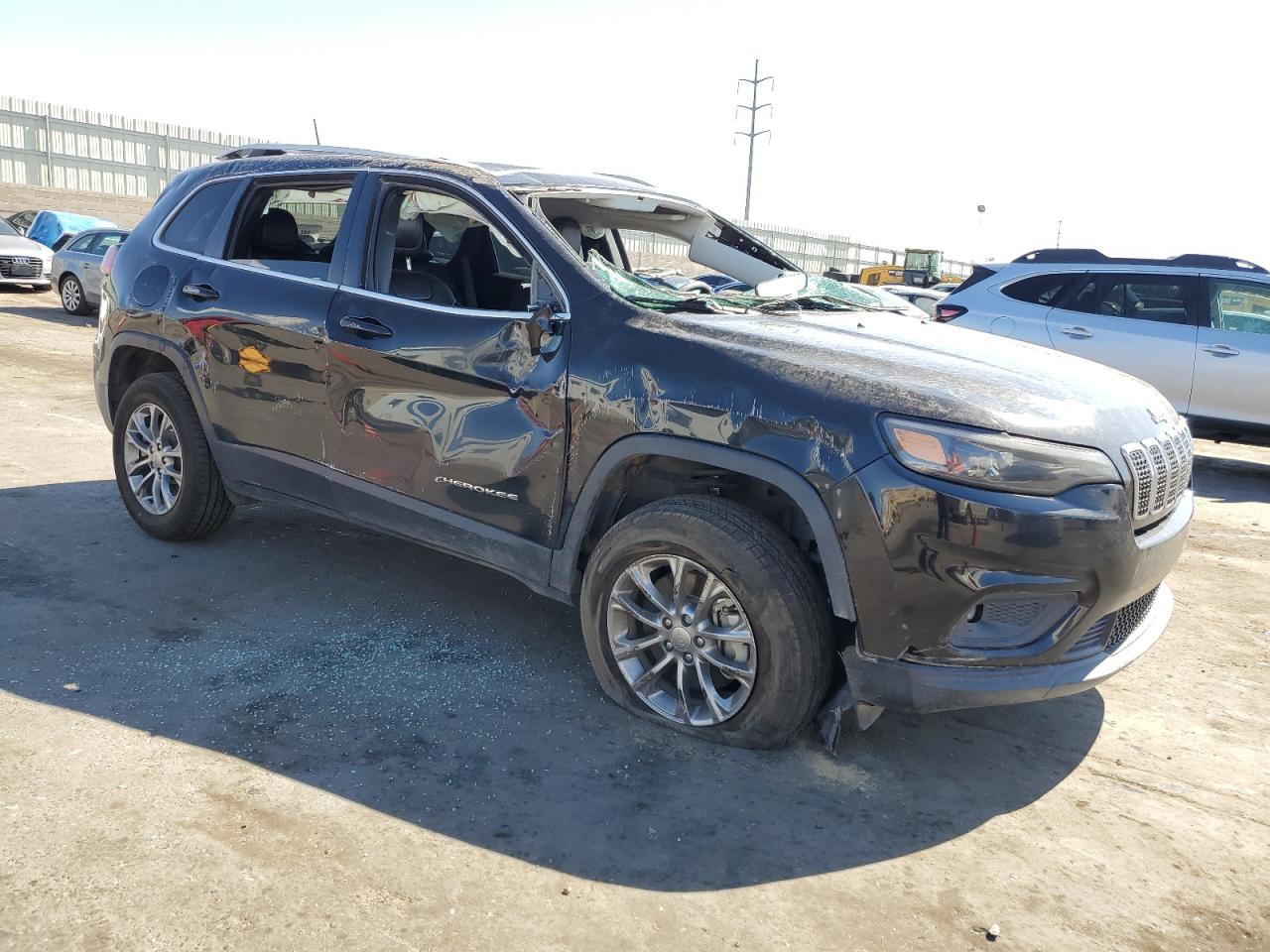 2020 Jeep Grand Cherokee VIN 1C4PJMLB7LD540524 Copart auction photo, rollover damage thumbnail 4