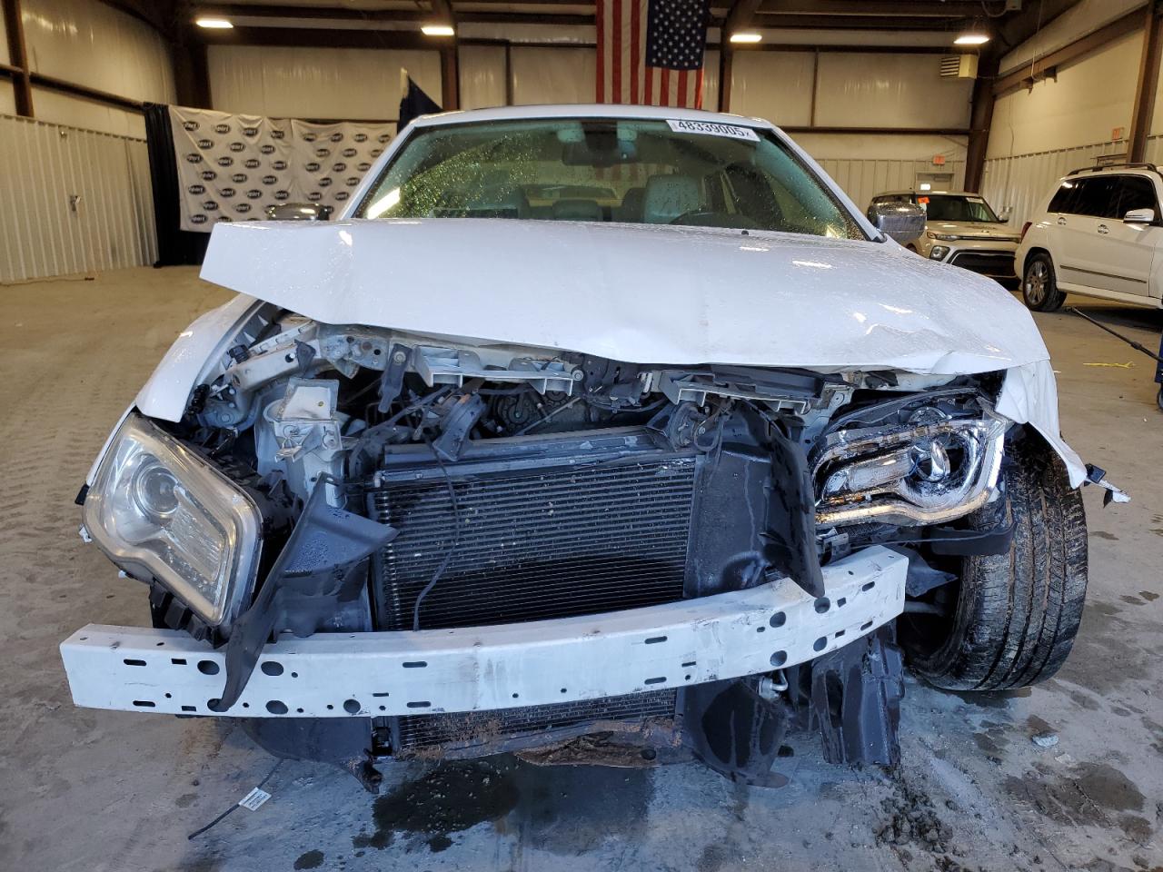 2015 Chrysler 300 VIN 2C3CCAEG5FH766136 Copart auction photo, front end damage thumbnail 5