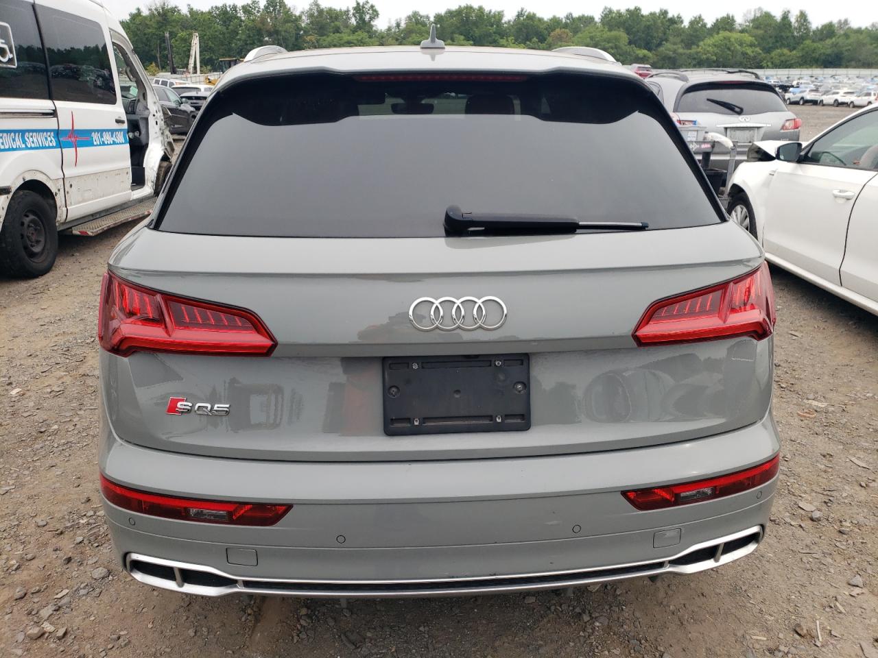 2019 Audi SQ5 VIN WA1C4AFY2K2002662 Copart auction photo, front end damage thumbnail 6