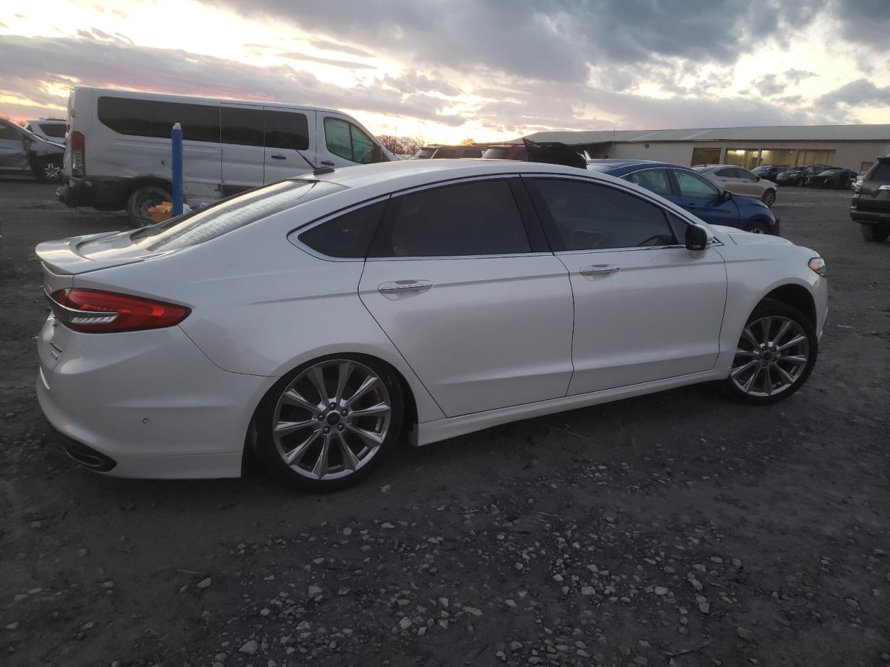 2017 Ford Fusion VIN 3FA6P0K92HR244106 Copart auction photo, all over / undercarriage damage thumbnail 3