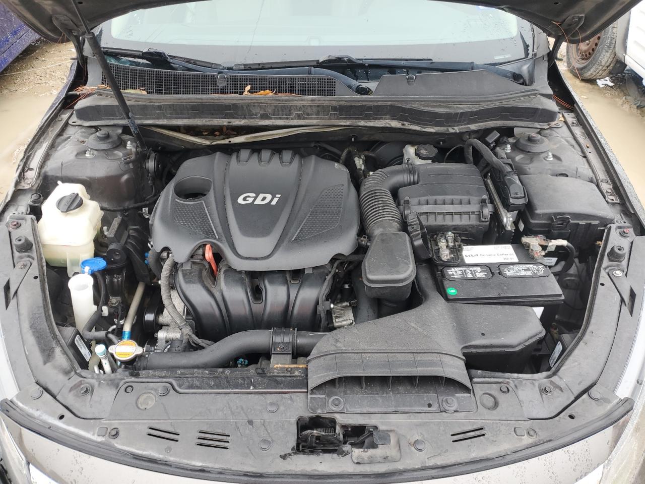 2012 KIA Optima VIN 5XXGN4A71CG089101 Copart auction photo, front end / minor dent/scratches damage thumbnail 12