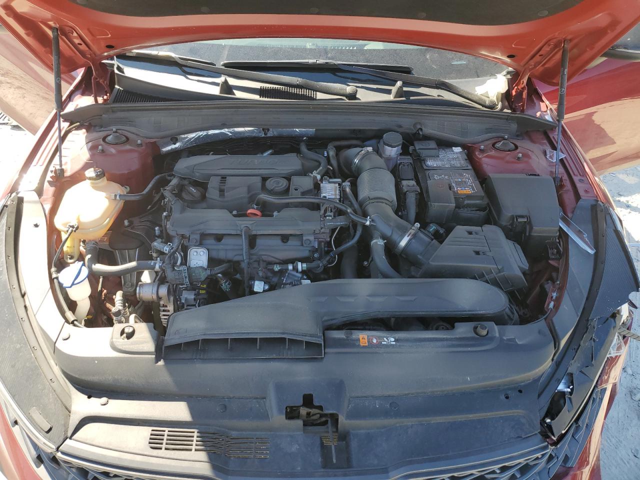 2022 KIA K5 VIN 5XXG64J22NG155739 Copart auction photo, front end damage thumbnail 12