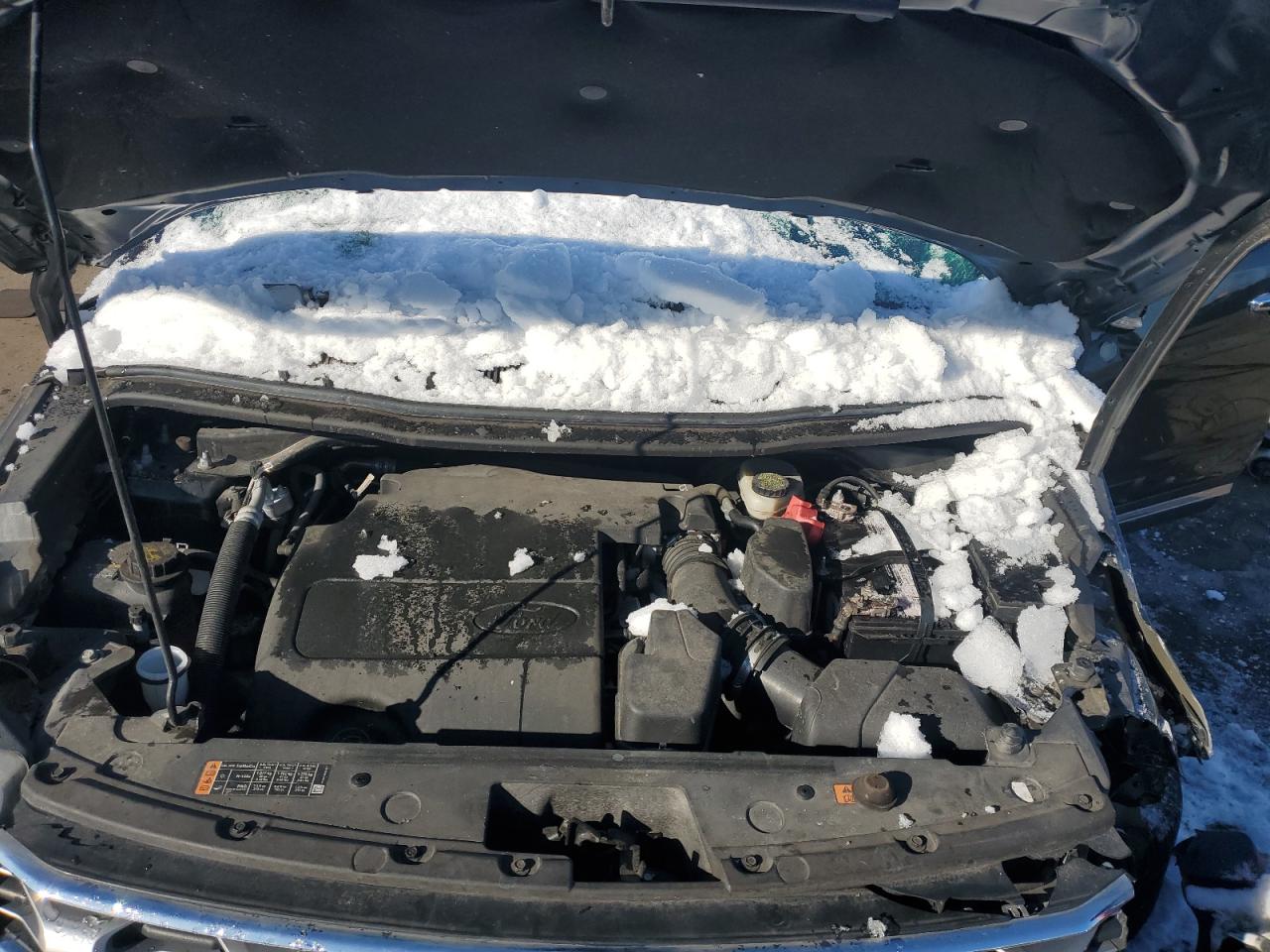 2016 Ford Explorer VIN 1FM5K8F84GGB00739 Copart auction photo, all over damage thumbnail 14