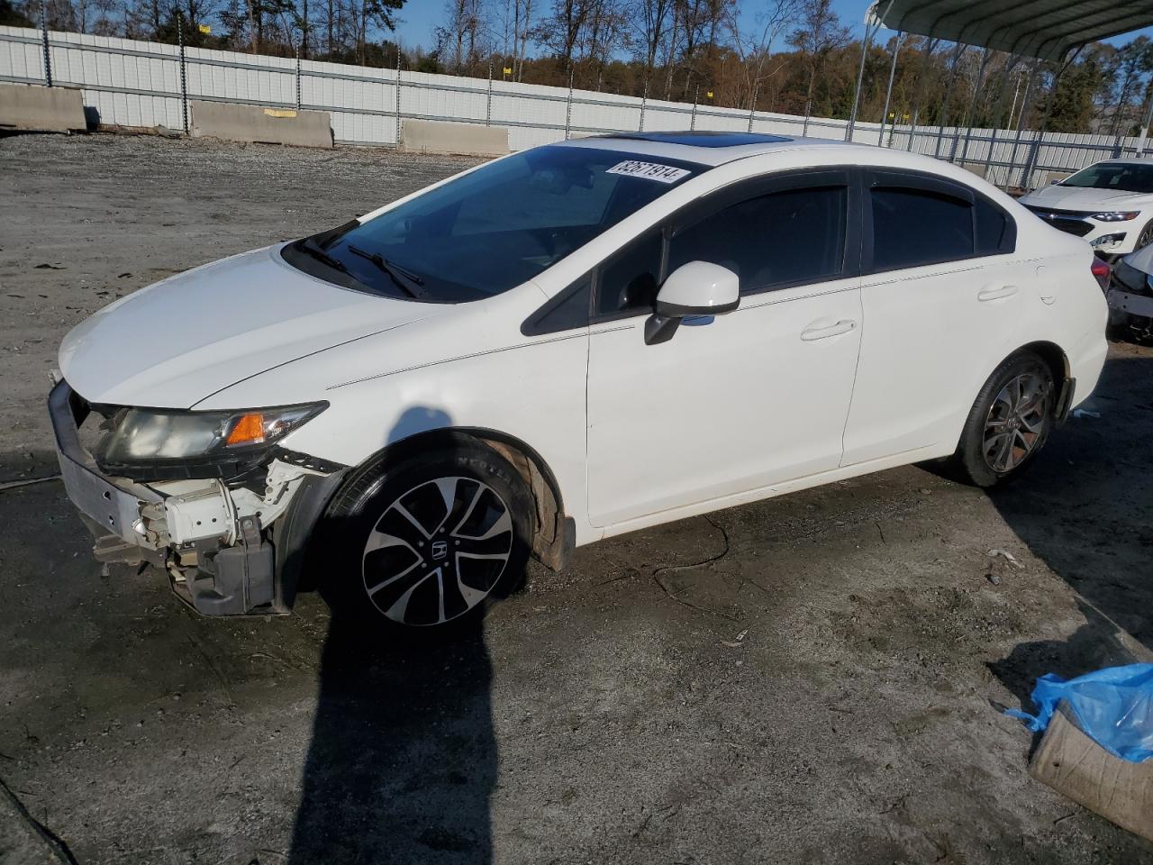 2013 Honda Civic VIN 2HGFB2F83DH535890