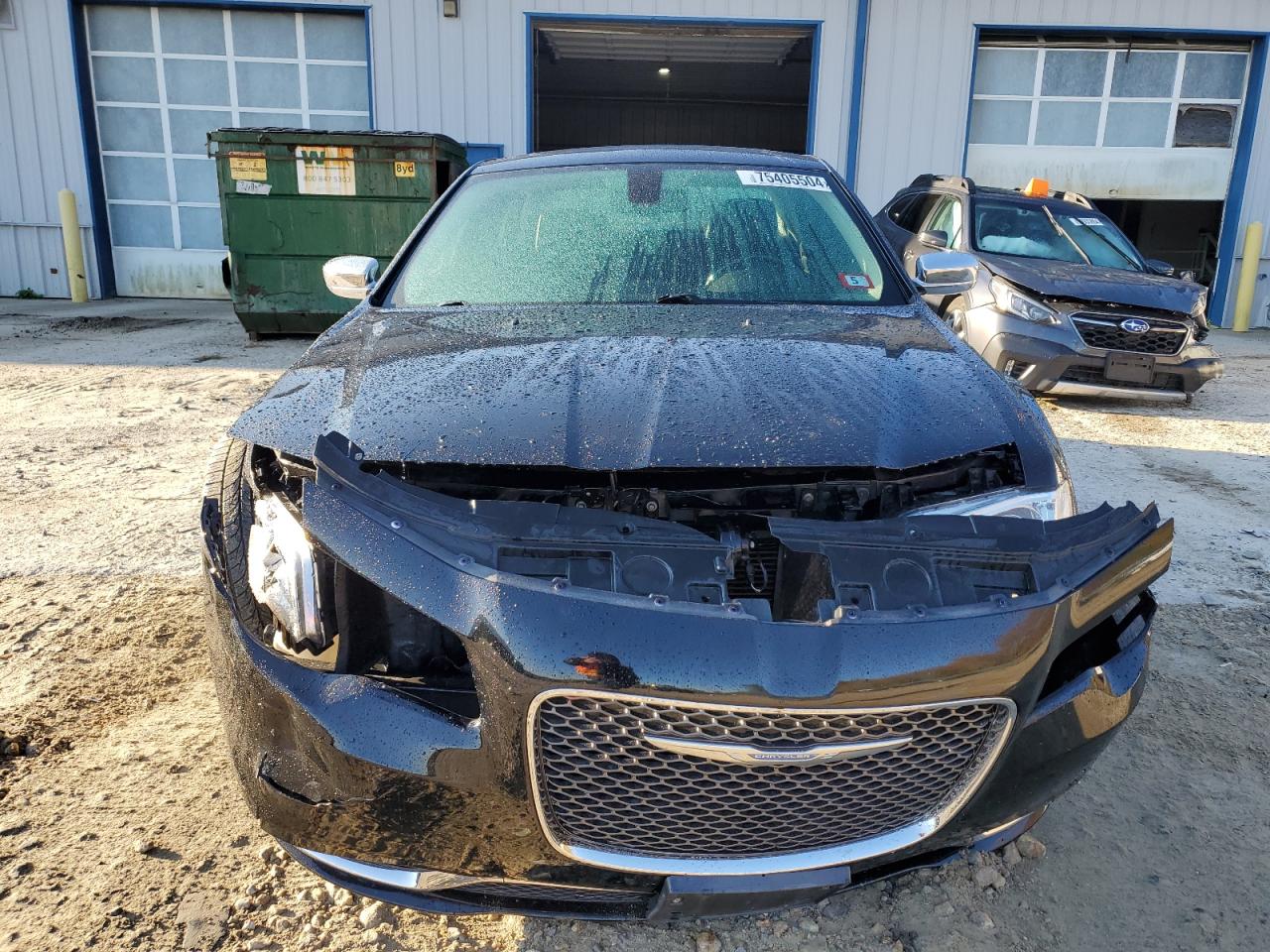 2017 Chrysler 300 VIN 2C3CCAEG7HH570881 Copart auction photo, front end / side damage thumbnail 5