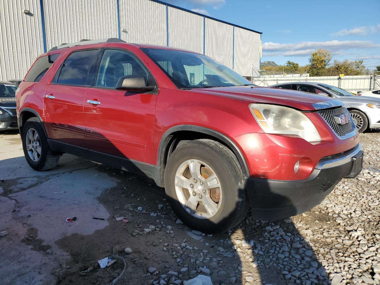 2012 GMC Acadia VIN 1GKKRPEDXCJ407250 Copart auction photo, burn - engine damage thumbnail 4
