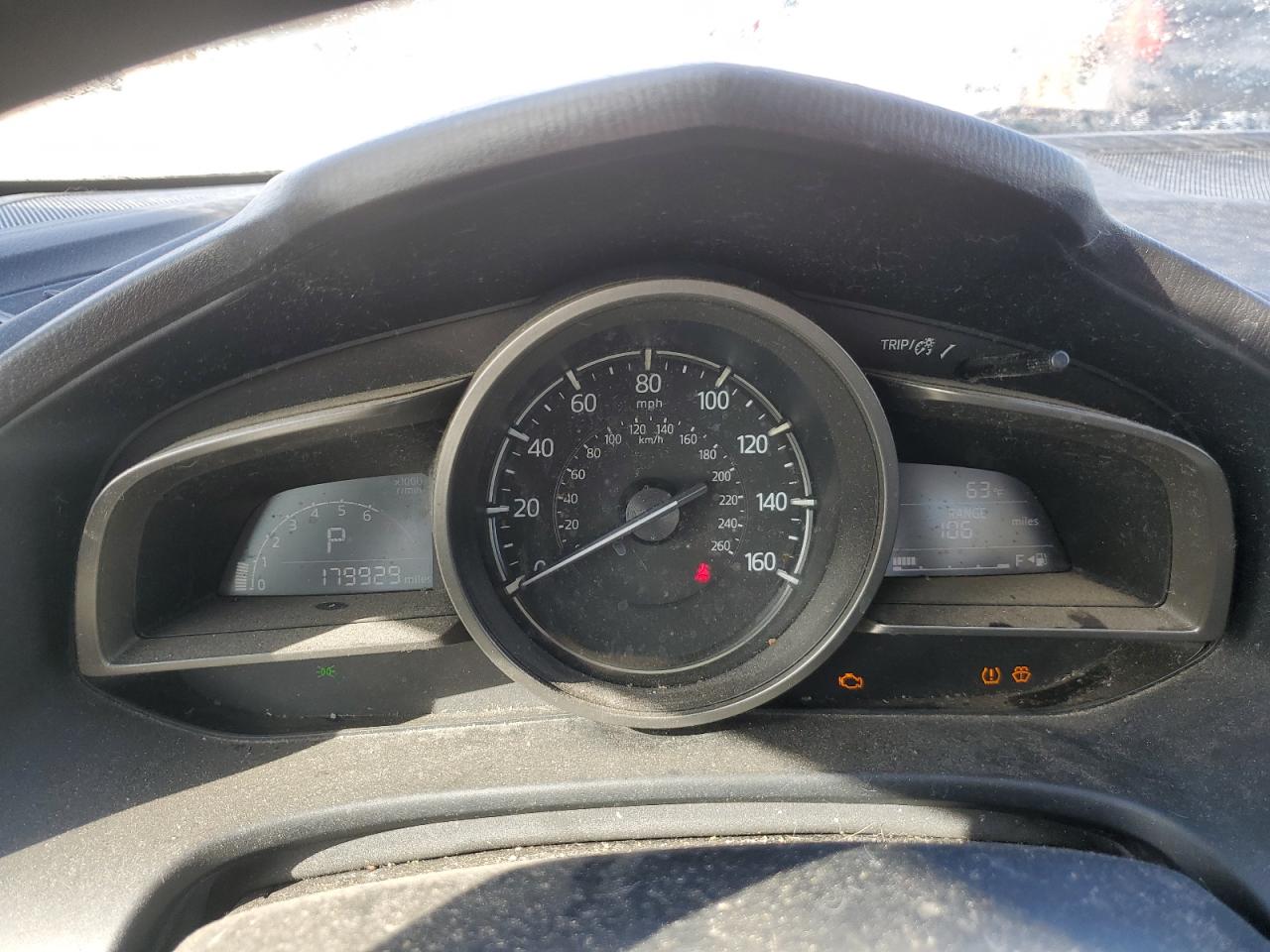 2018 Mazda 3 VIN JM1BN1U79J1189752 Copart auction photo, front end damage thumbnail 9