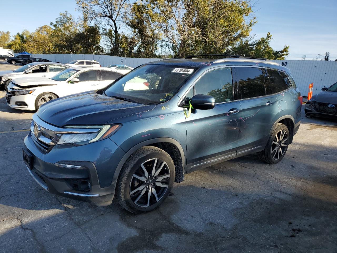 2019 Honda Pilot VIN 5FNYF6H62KB005413