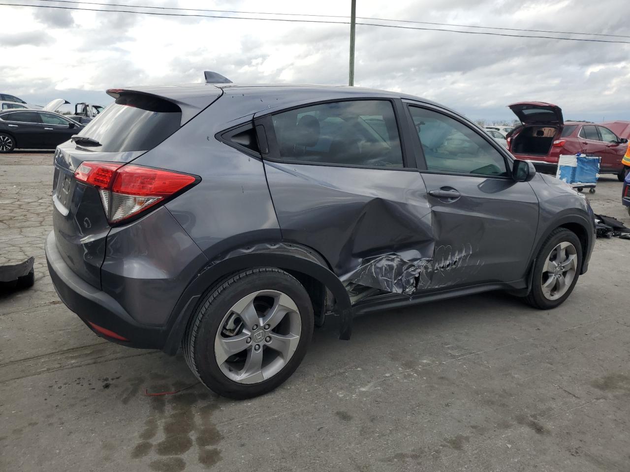 2022 Honda HR-V VIN 3CZRU5H37NM713063 Copart auction photo, side damage thumbnail 3