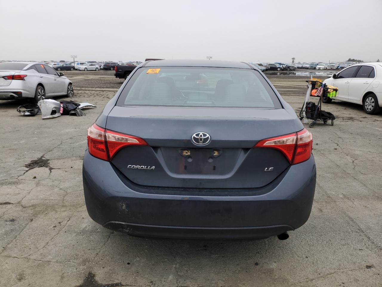 2019 Toyota Corolla VIN 5YFBURHEXKP856738 Copart auction photo, all over damage thumbnail 6