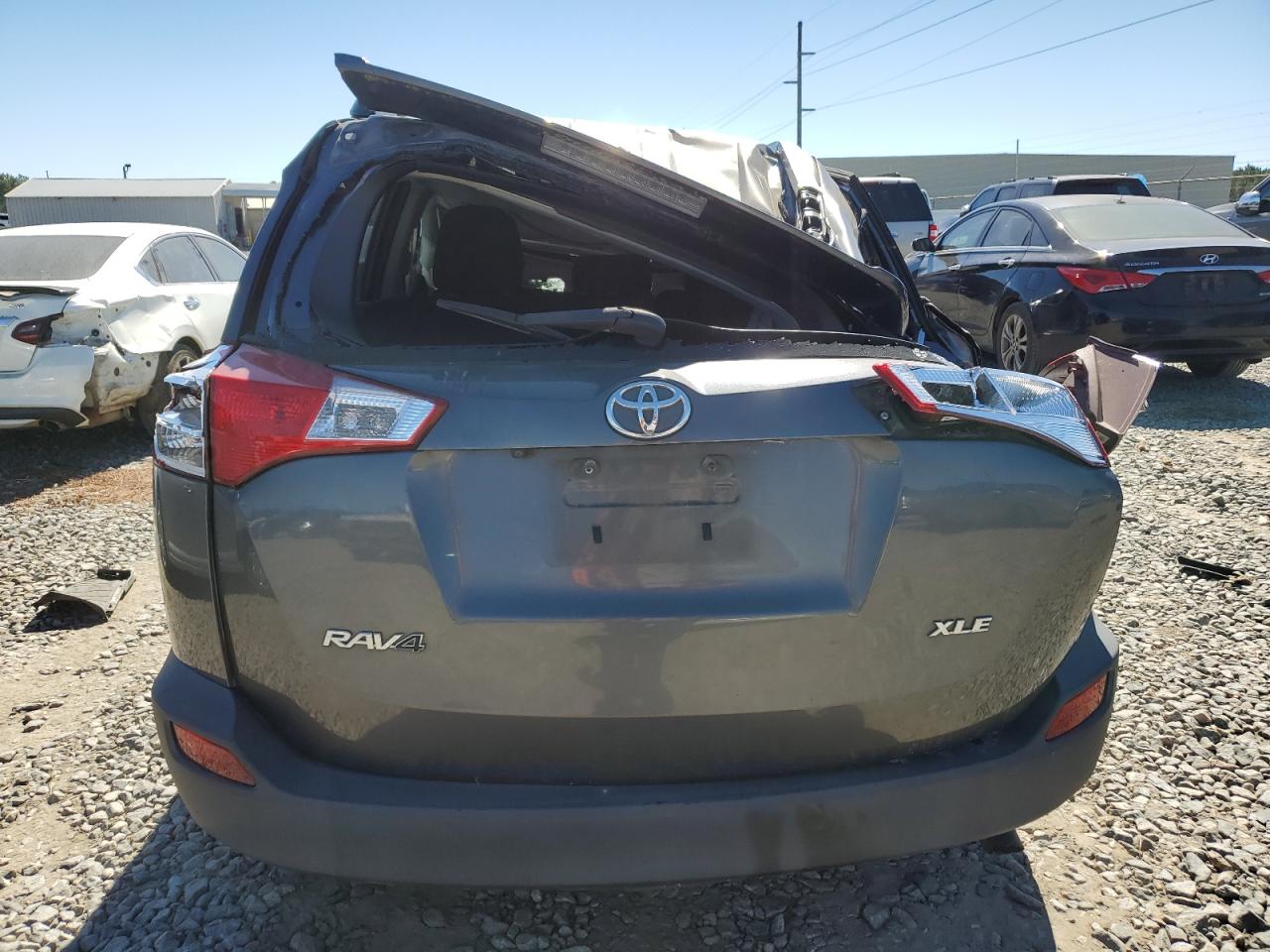 2014 Toyota RAV 4 VIN 2T3WFREV0EW122958 Copart auction photo, all over damage thumbnail 6