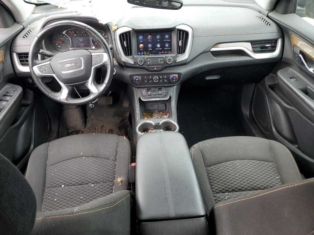 2019 GMC Terrain VIN 3GKALTEV8KL322560 Copart auction photo, rear end / top/roof damage thumbnail 8