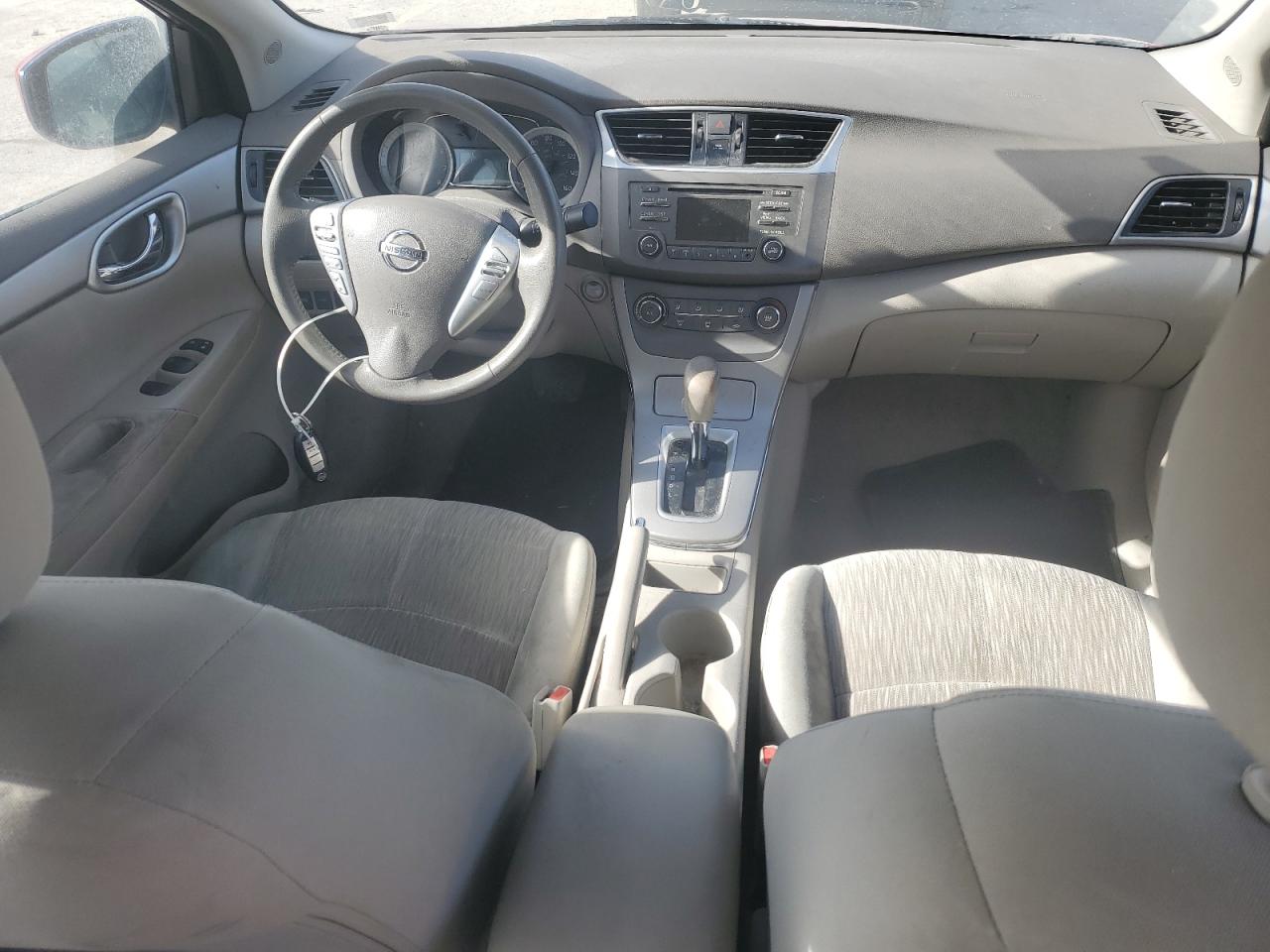 2014 Nissan Sentra VIN 3N1AB7AP7EY303876 Copart auction photo, front end damage thumbnail 8