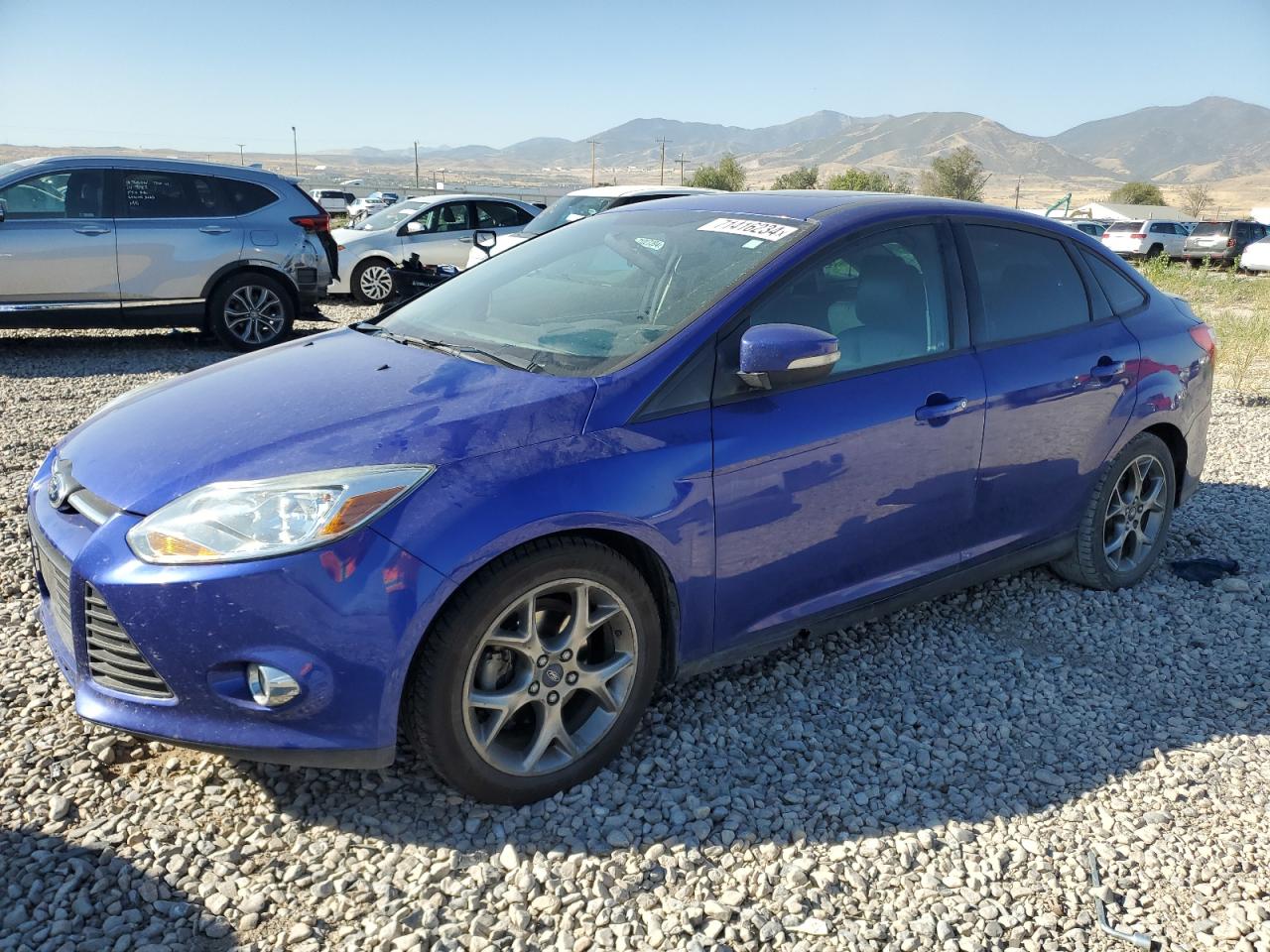 2013 Ford Focus VIN 1FADP3F2XDL116274