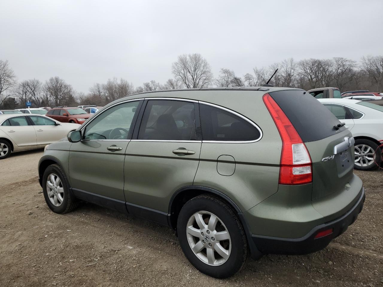 2007 Honda CR-V VIN JHLRE48787C010644 Copart auction photo, side damage thumbnail 2