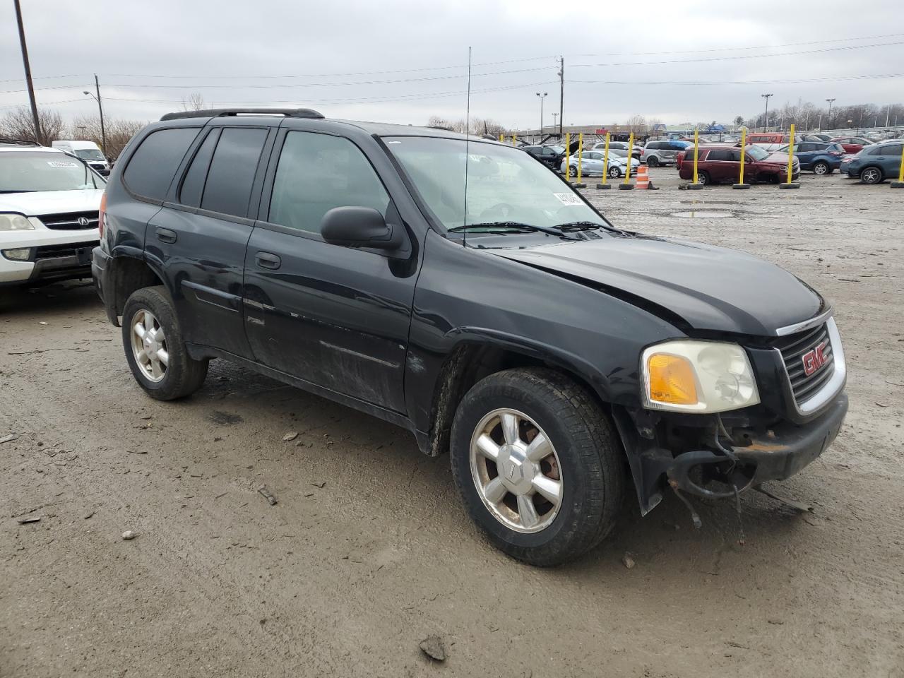 2005 GMC Envoy VIN 1GKDT13S952165475 Copart auction photo, front end / undercarriage damage thumbnail 4