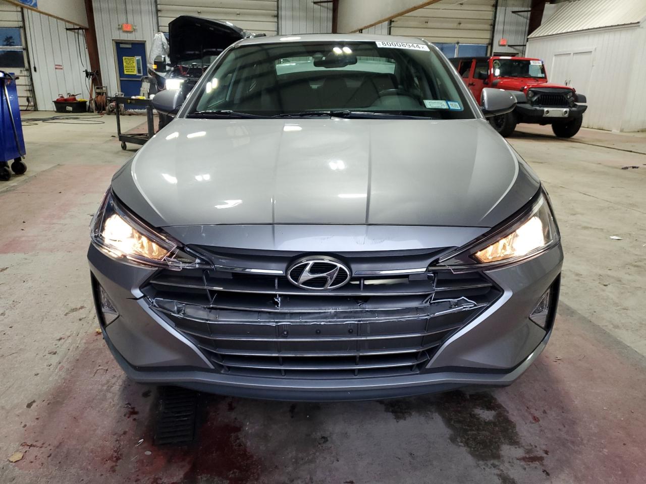 2020 Hyundai Elantra VIN 5NPD84LF4LH619886 Copart auction photo, rear end / front end damage thumbnail 5