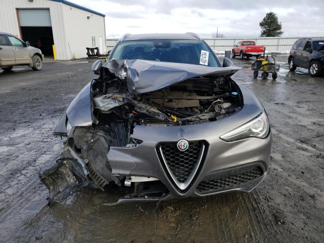 2018 Alfa Romeo Stelvio VIN ZASFAKANXJ7B83288 Copart auction photo, front end damage thumbnail 5