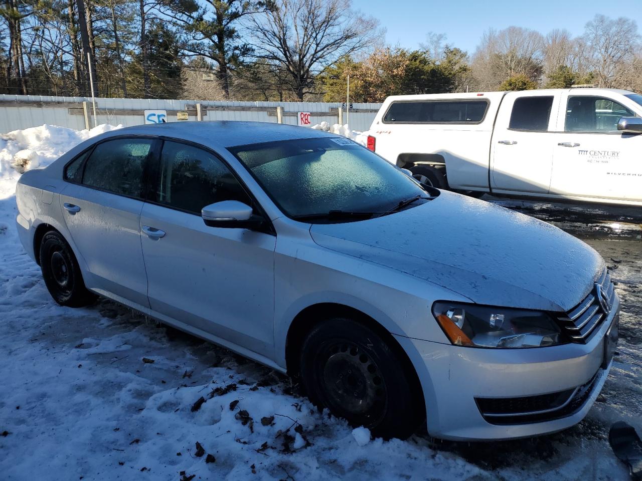 2014 Volkswagen Passat VIN 1VWAT7A38EC036678 Copart auction photo, mechanical / minor dent/scratches damage thumbnail 4